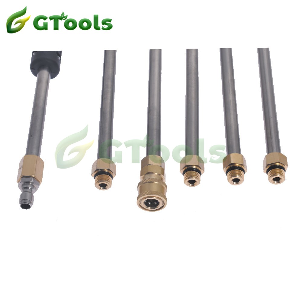 Washer Extension Wand 4000PSI Set 5 Cleaner Nozzle Hose Kit High Pressure New