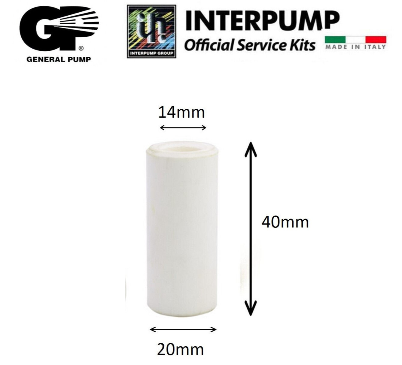 General Pump 50040409 CERAMIC PISTON 20mm GP Interpump