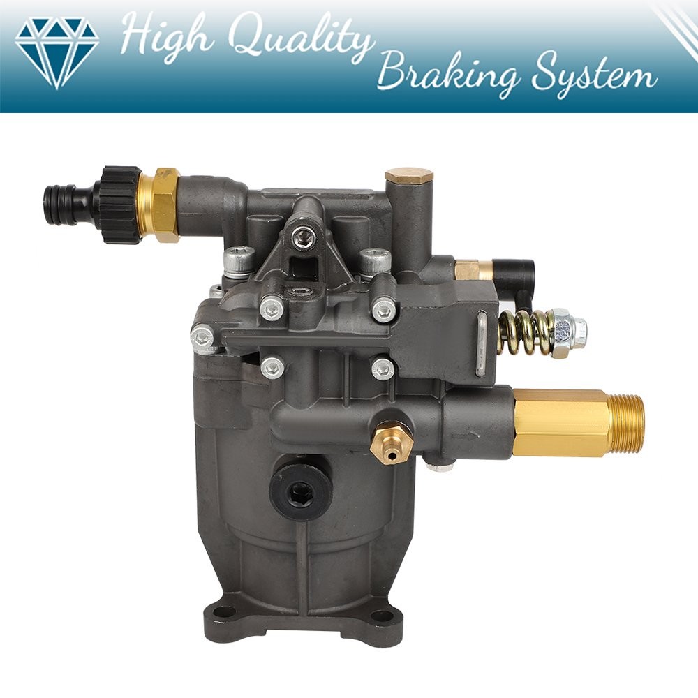 3/4 Inch Shaft Horizontal Pressure Washer Pump Water Pump 3000 PSI 2.5 GPM