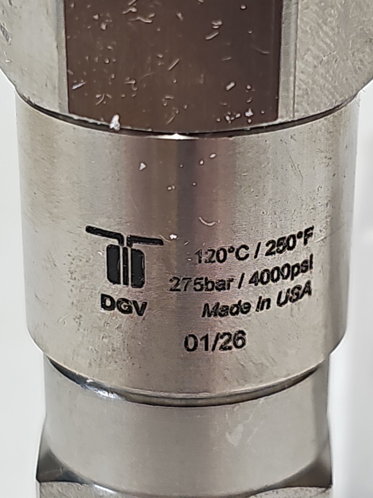 DGV Rotary Union DGS Swivel 4000 PSI 275 Bar 120C Hydraulic Rotary Joint New
