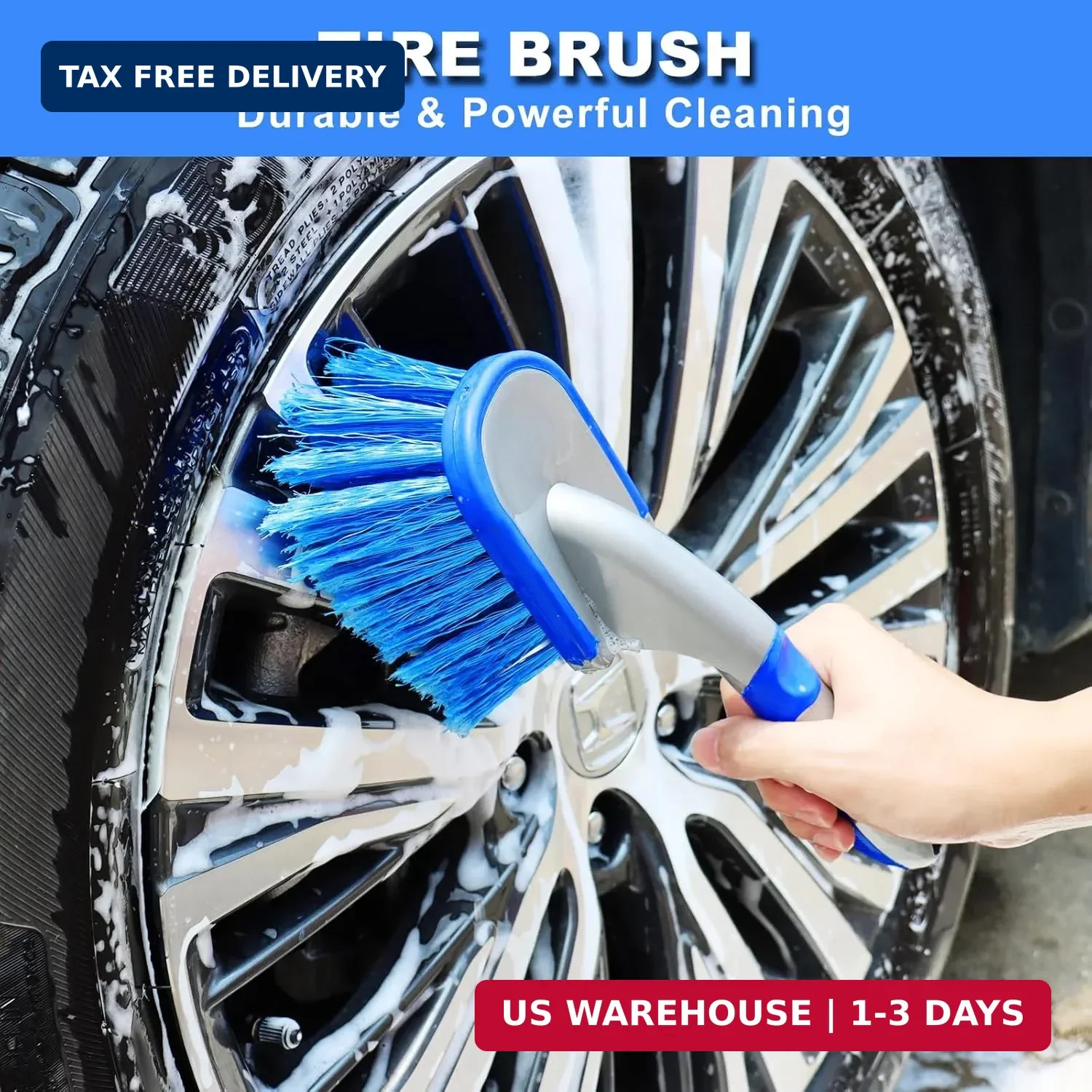 Wheel Cleaning Detailing Cleaning Brush Kit