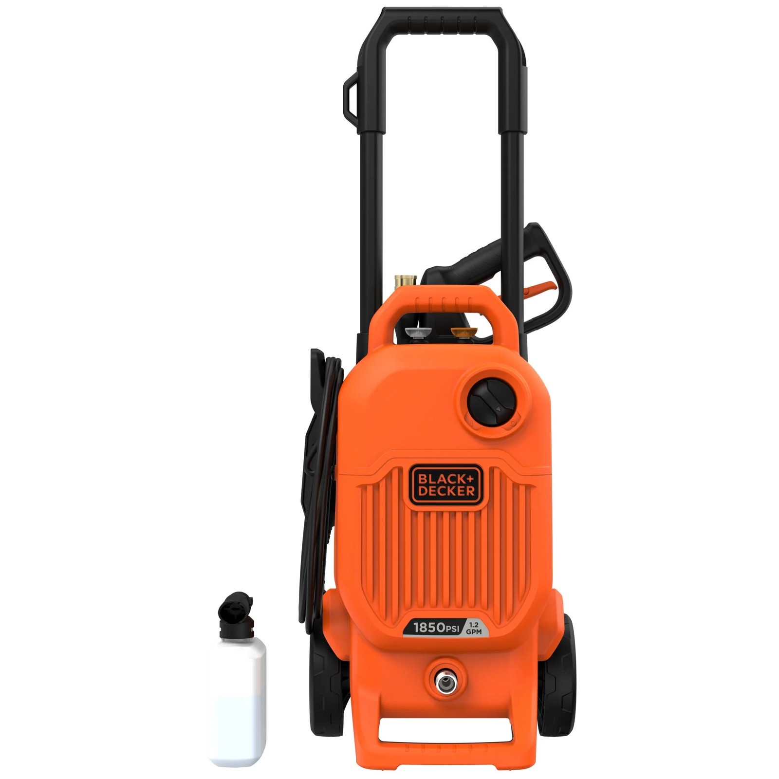 BLACK+DECKER Electric Cold Water Pressure Washer (1,850 PSI) (1.2 gpm)- BEPW1850