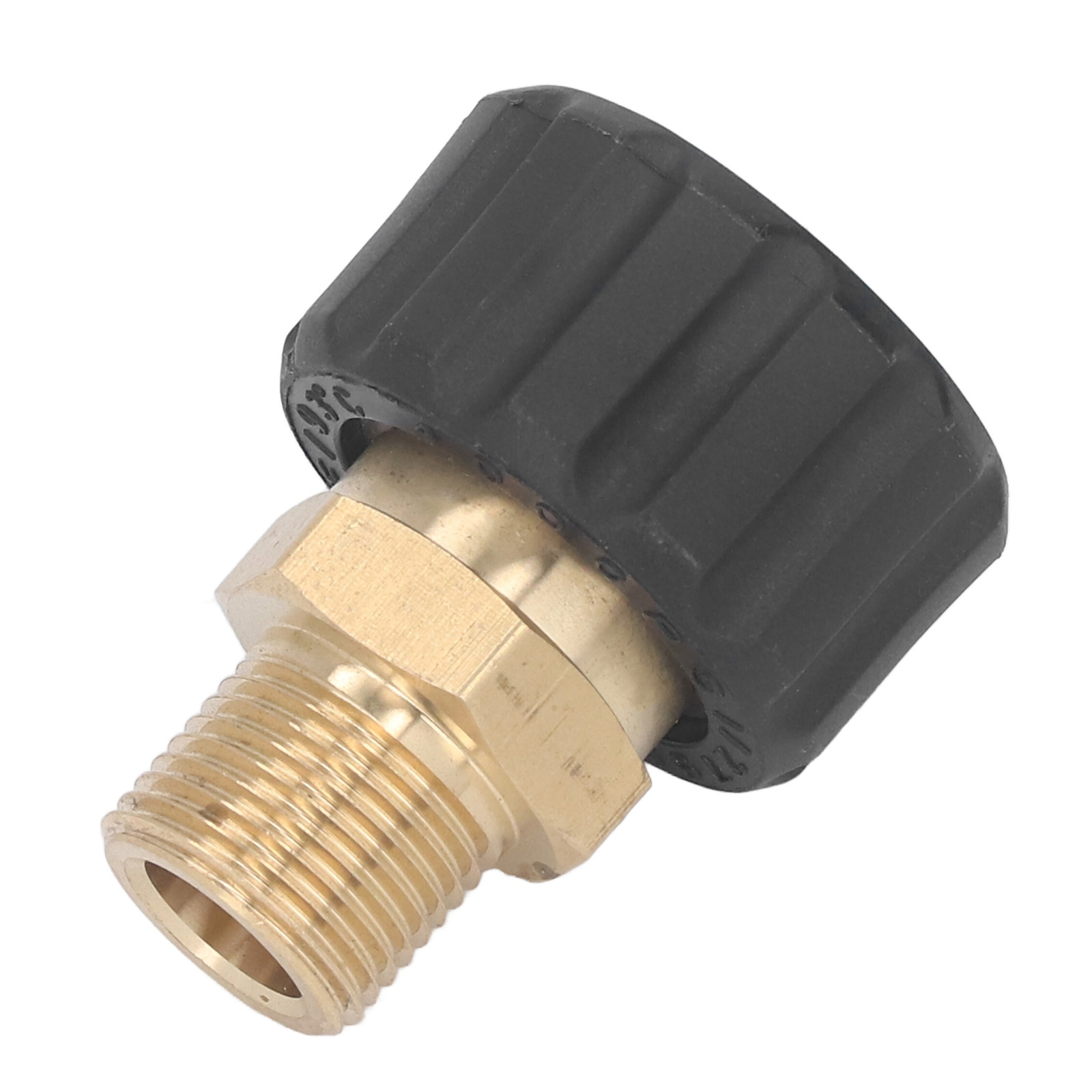 Pressure Washer Adapter Hose Connector 5000PSI Male G3/8 To Female M22 15mm