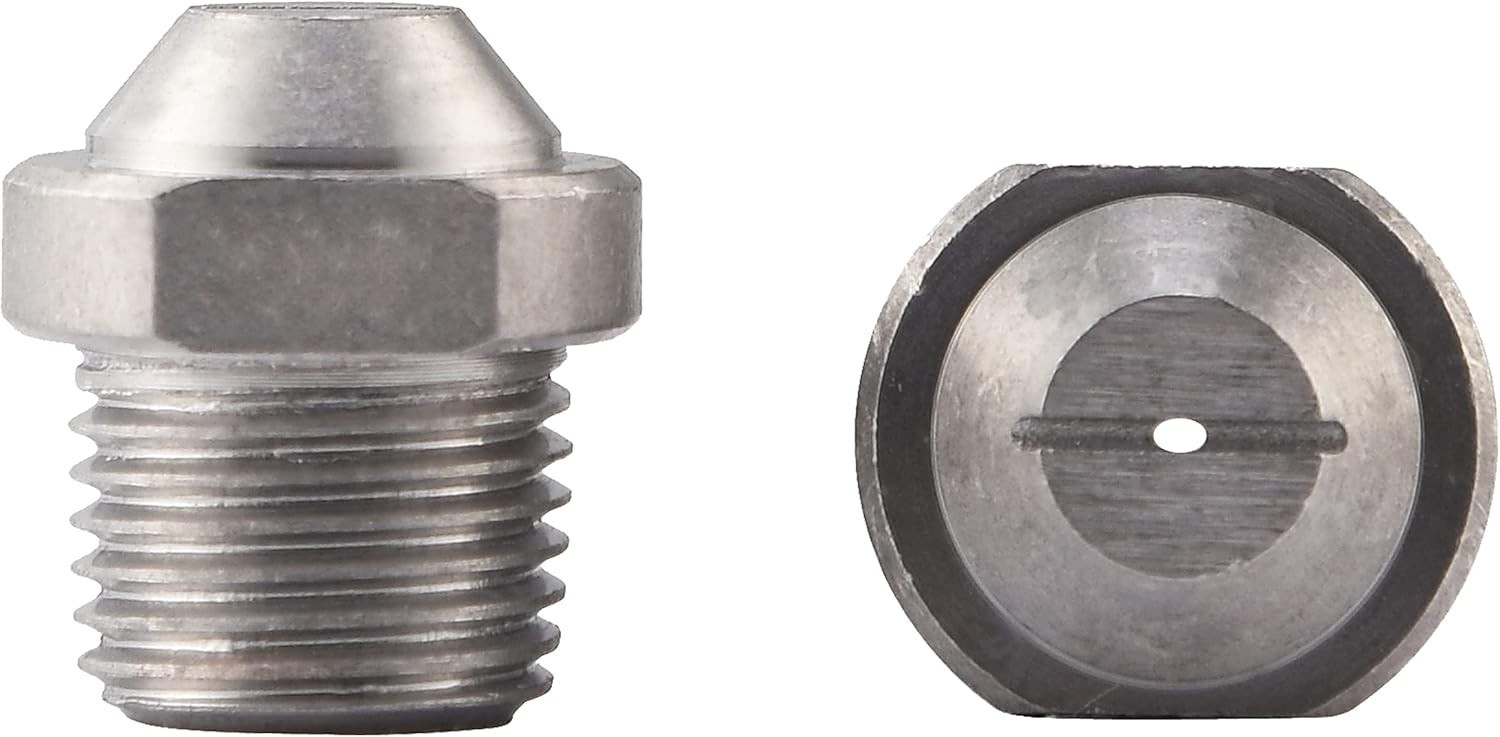 Heavy-Duty 2-Pack Pressure Washer Nozzles – 4000 PSI Stainless Steel Cleaners
