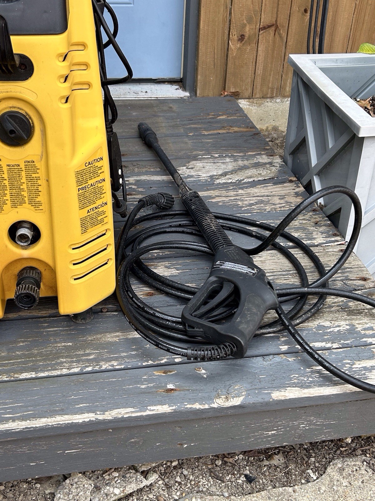McCulloch Electric Pressure Washer FHH18A Tested No Leaks