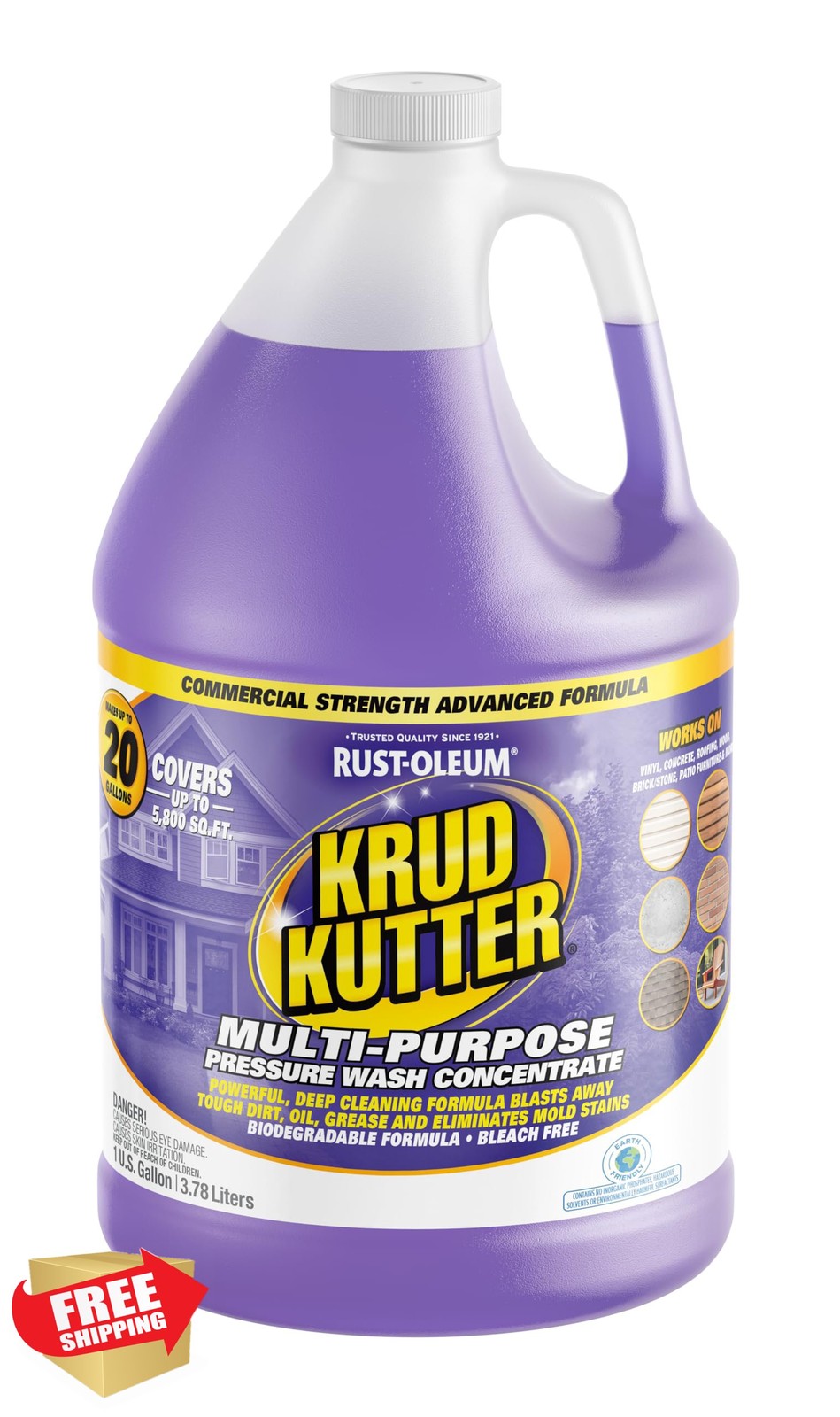 Krud Kutter 1 Gal Pressure Washer Cleaner