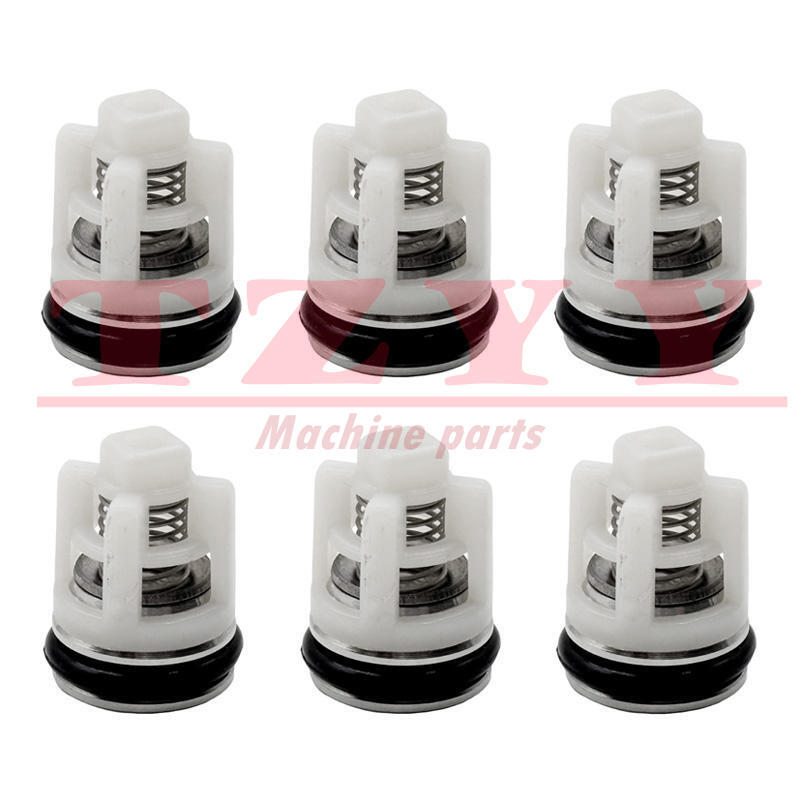 6x Check Valve Repair Kit For Washer Pump Universal OD: 12.6mm Length: 16.5mm