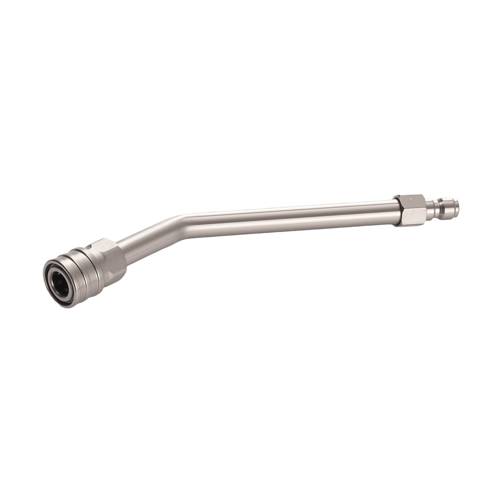 120″ Pressure Washer Extension Wand with 30° 90° 120° Curved Rod Nozzles