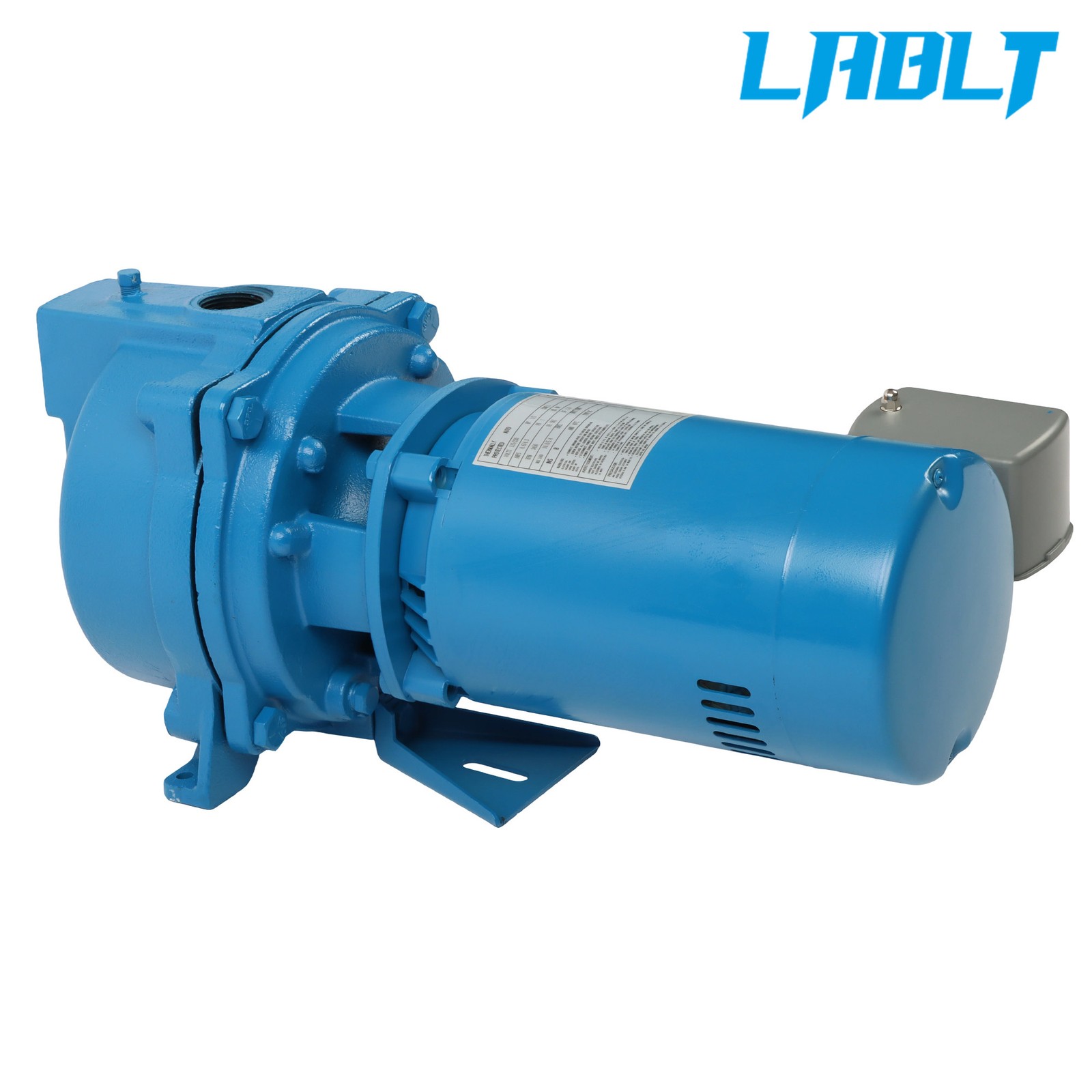 LABLT Cast Iron J5S Shallow Well Jet Pump 1/2 HP 16.5 GPM 115/230V Dual Voltage