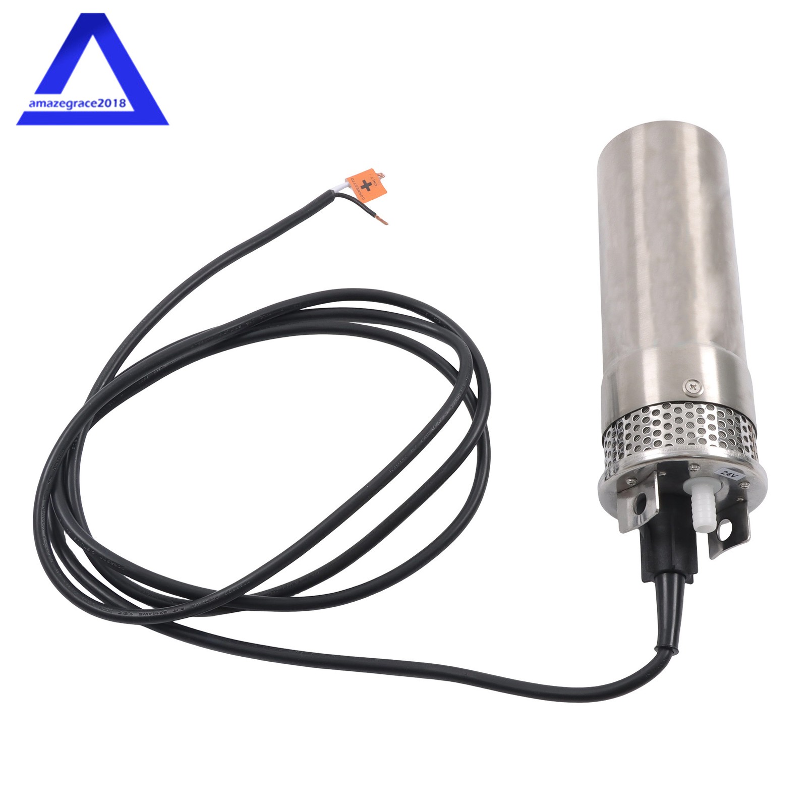 24V DC Submersible Deep Well Water Pump 3.2GPM 230FT Solar Water Pump Stainless