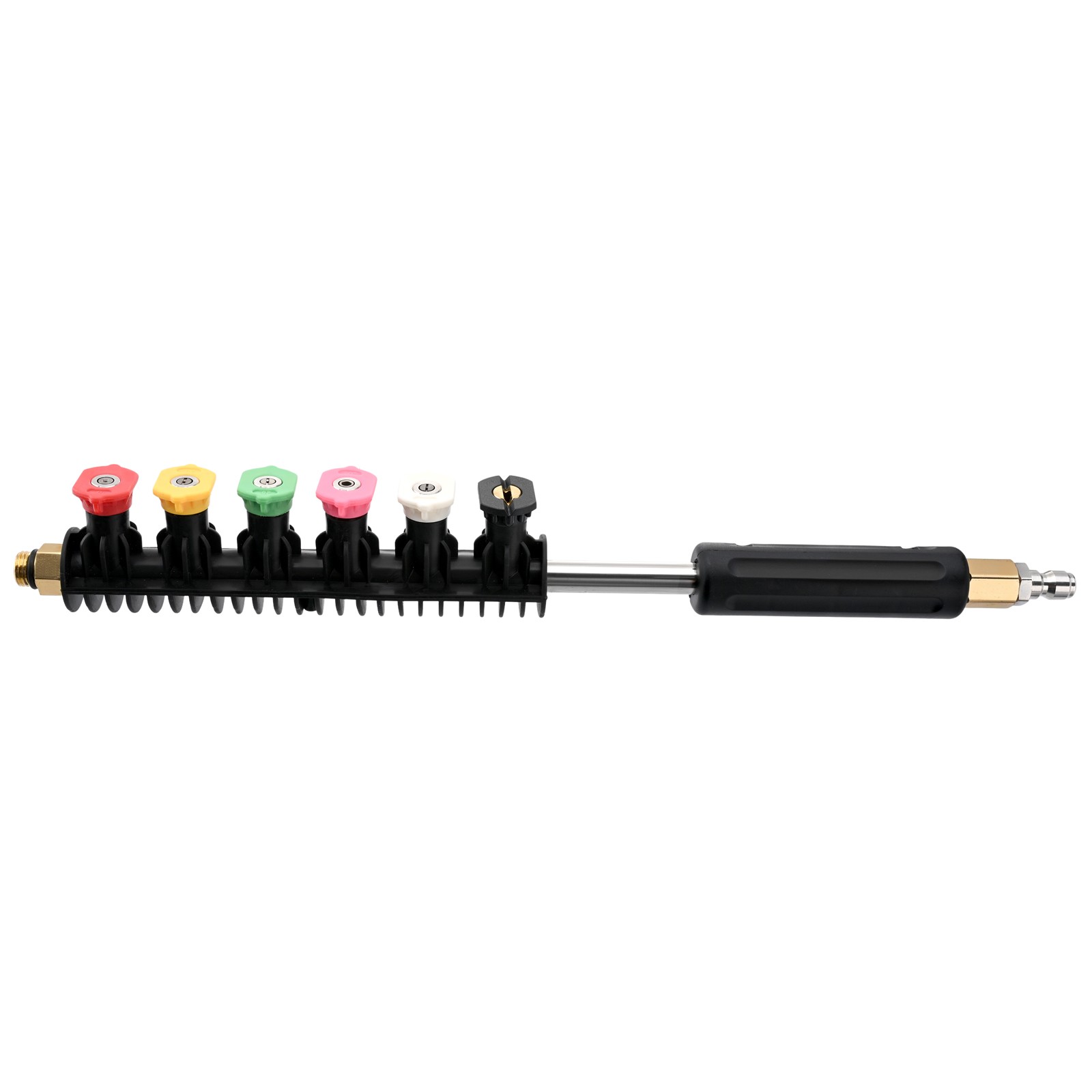 Pressure Washer Extension Wand Washer Lance+Spray Nozzle Tip Radiator Clean Wand