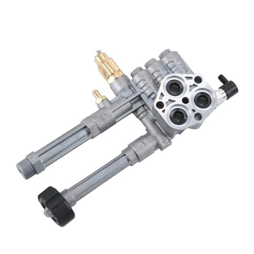 Pressure Washer Pump Head Assembly with Unloader & Check Valves – Compatible Mod