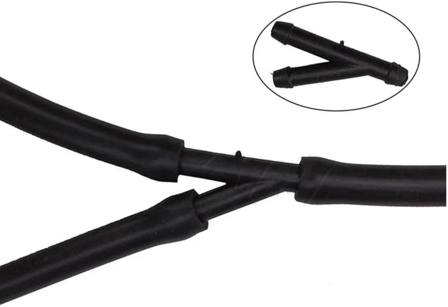 37Pcs Car Windshield Washer Hose Repair Kit – 5m/16.4ft Hose with 36 T/Y/I Conne