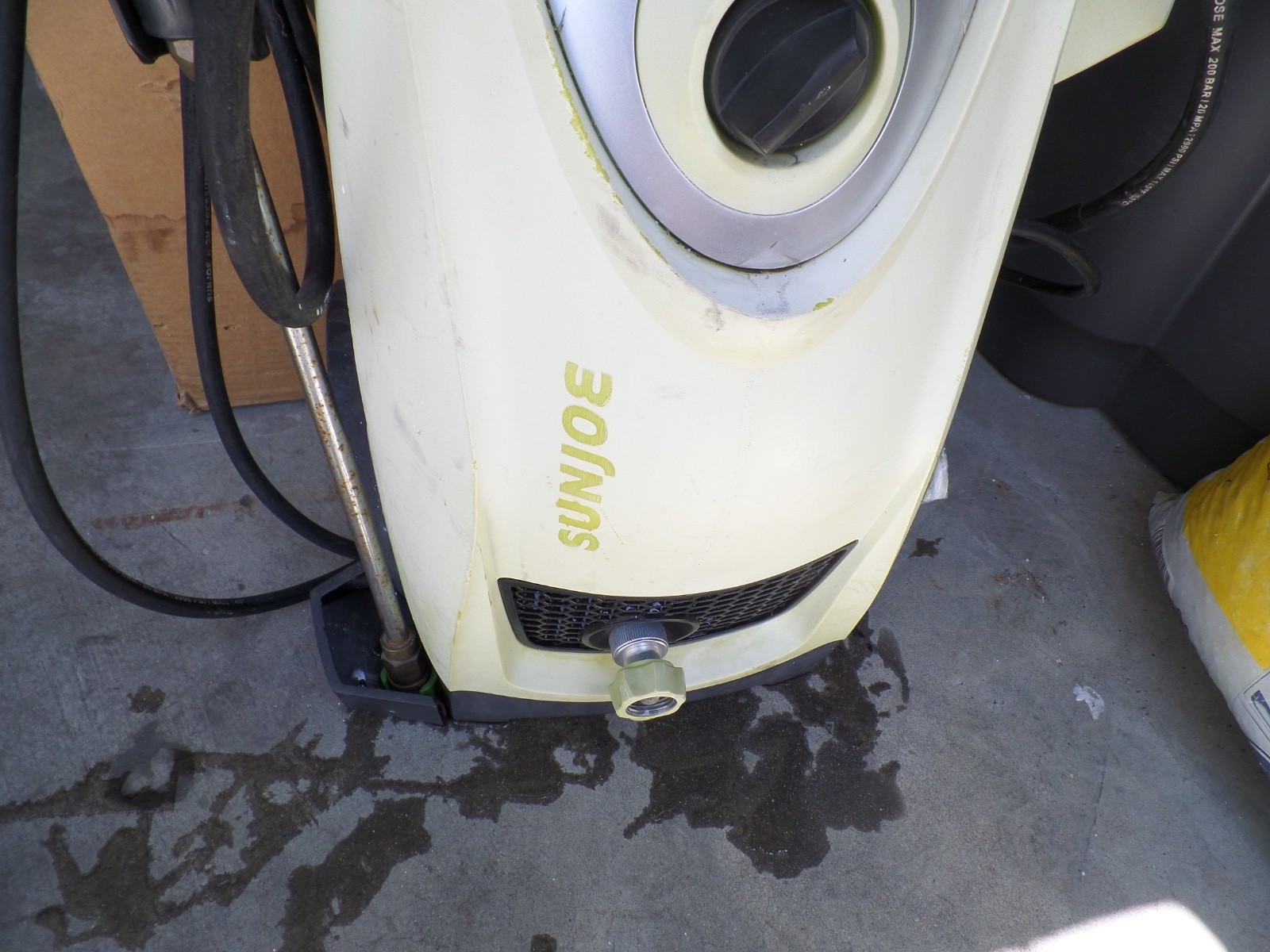 SUN JOE MODEL# SPX3000 ELECTRIC PRESSURE WASHER 2200 PSI WORKS USED!