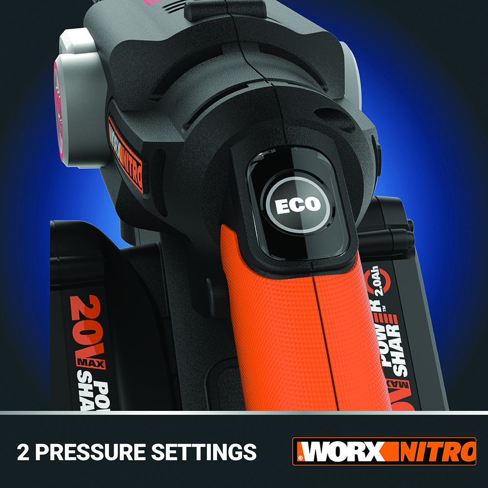 Worx Nitro WP657 40V PowerShare Hydroshot 800 Max PSI Portable Power Cleaner-OB