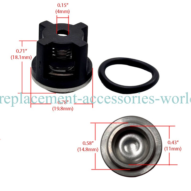 AR1828 Check Valve Repair Kit For AR RK RKA RKV RRV XRC XRA Pressure Washer Pump