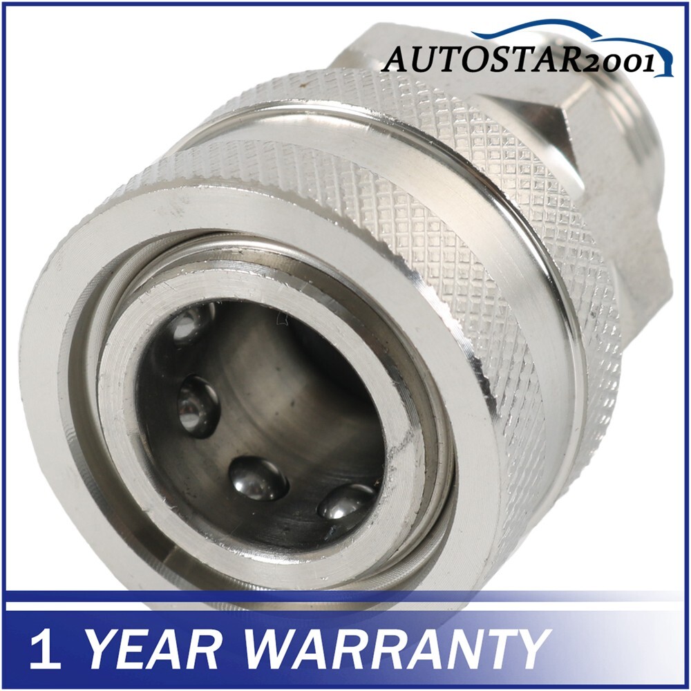 High Pressure Washer Ball Valve Steel Kit 4500 PSI 3/8 Inch Quick Connect NEW