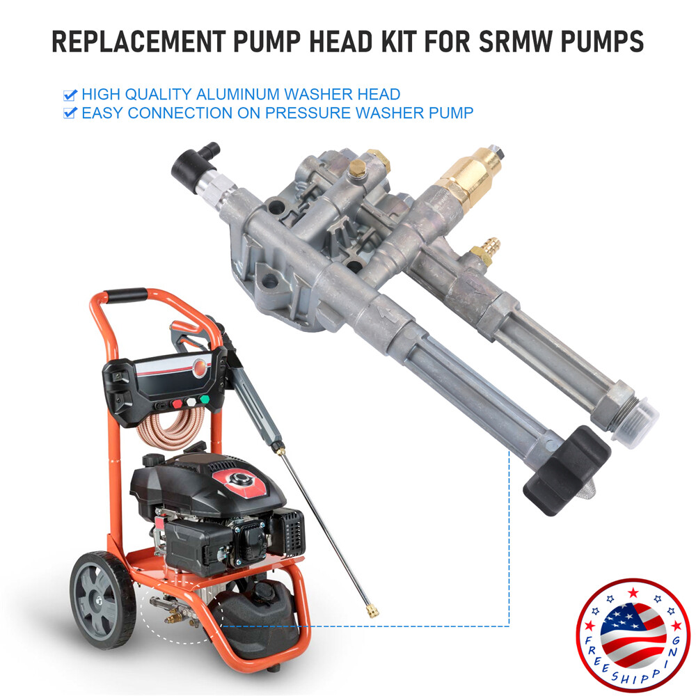 NEW AR43061 AR42940 Pressure Washer Pump Head RMW SRMW 2700 PSI AR Troy-Bilt