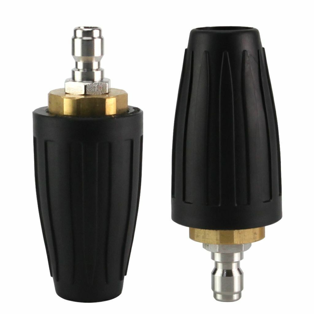 Black 3600 PSI Power Pressure Washer Turbo Nozzle Rotating-Rotary 3.0 GPM Nozzle