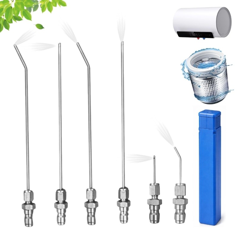 Stainless Steel Pressure Washer Nozzle Needle Set for Appliance Cleaning