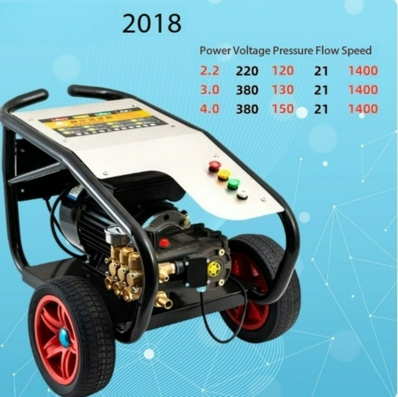 Multifunctional High Power 7.5kw Copper Motor Industrial High Pressure Washer