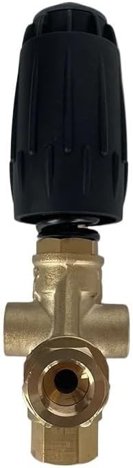 Pressure Washer Unloader Valve VRT3 G3/8F 40LPM 310bar Adjustable Replacement