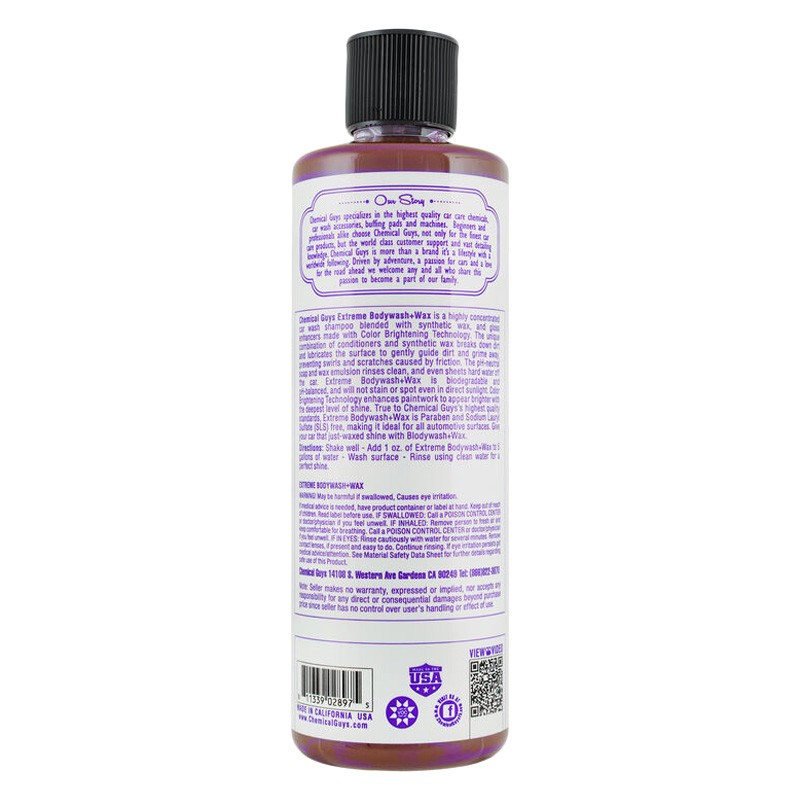 Chemical Guys Extreme 16 oz. Grape Wash & Wax