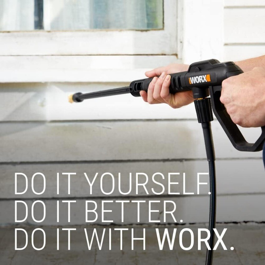 Worx 13 Amp Electric Pressure Washer 1800 PSI with 3 Nozzles – WG605