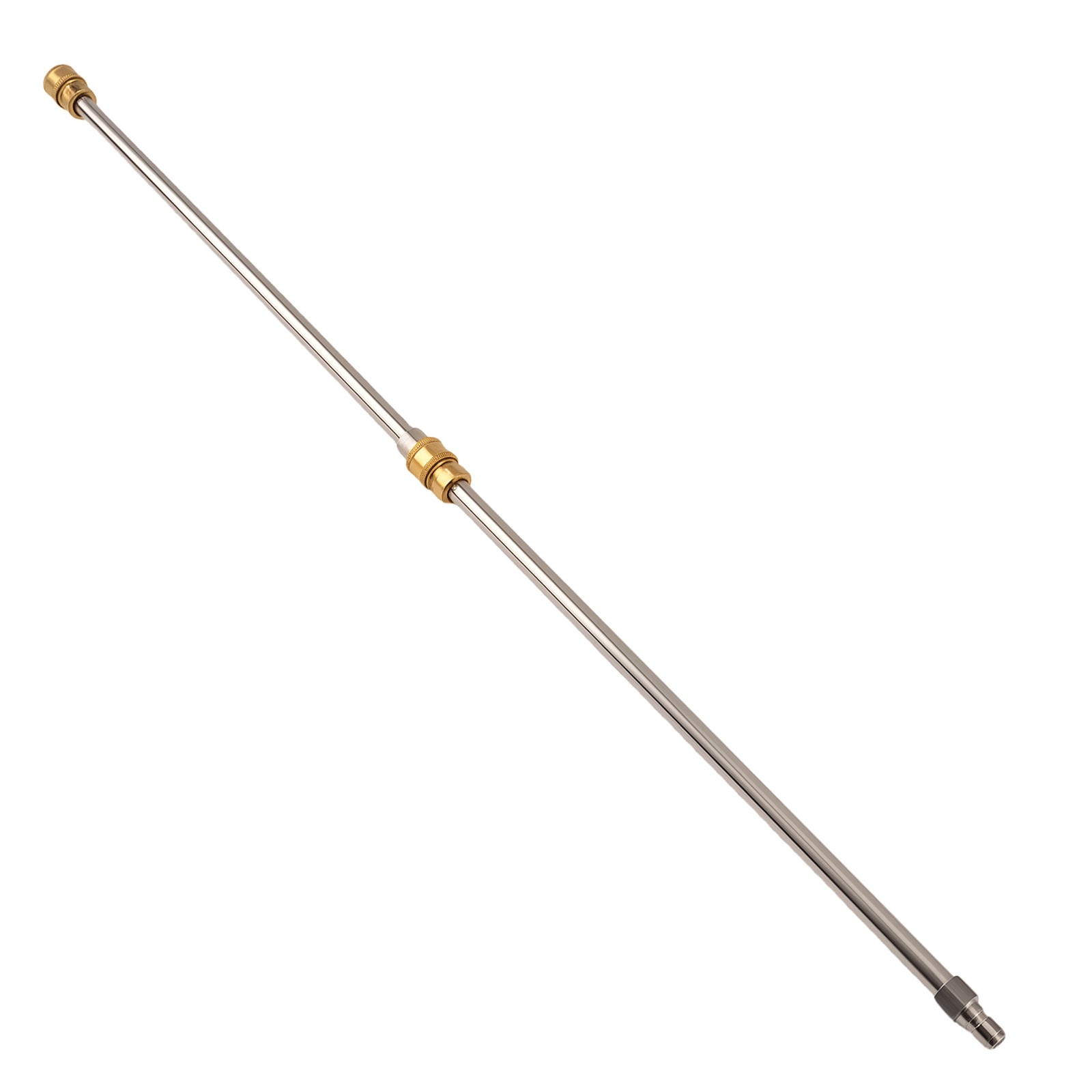16 Inch Extension Wand for High Pressure Washer 4000PSI Stainless Steel Kit 2PCS