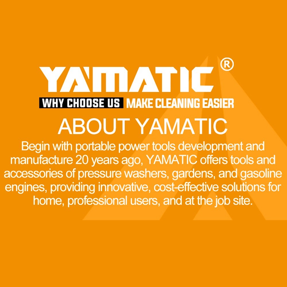 YAMATIC M22-14mm Male to M22-15mm Female Pressure Washer Adapter 4500 psi