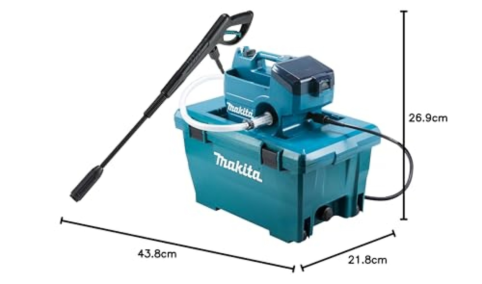 Makita MHW080DZK Rechargeable High Pressure Washer Brushless 18V Tool Only
