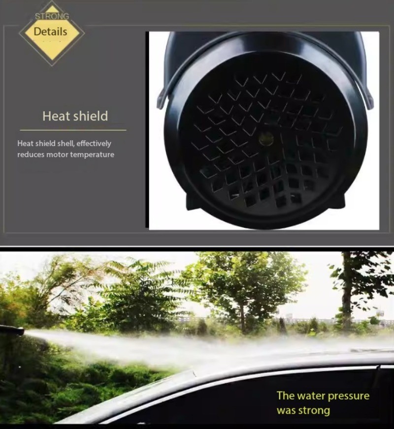 High-Pressure Water Pump Car Washing Machine Automatic Induction Water Gun Tool