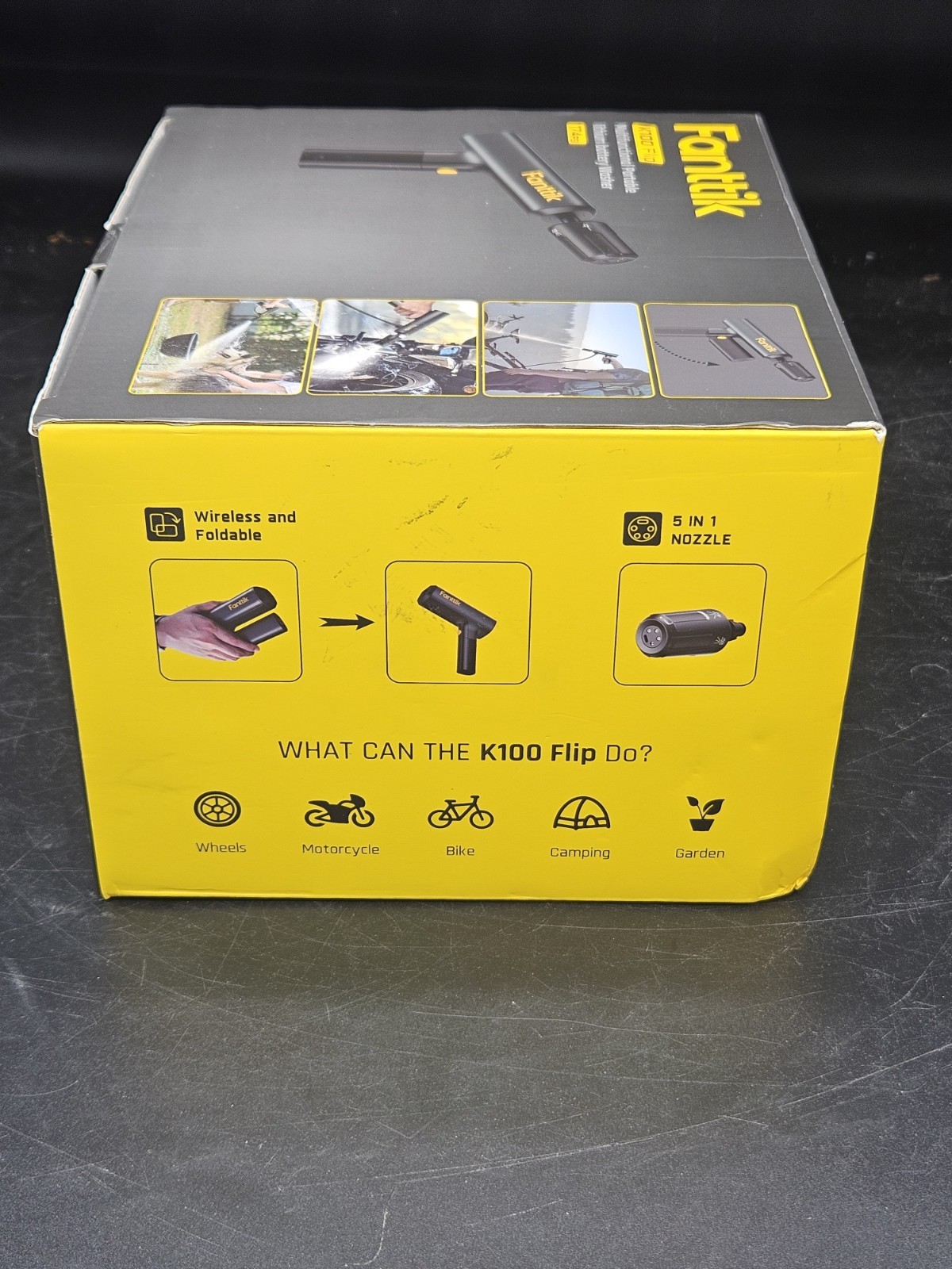 Fanttik K100 Flip Portable Cordless Sprayer Foldable Pressure Washer
