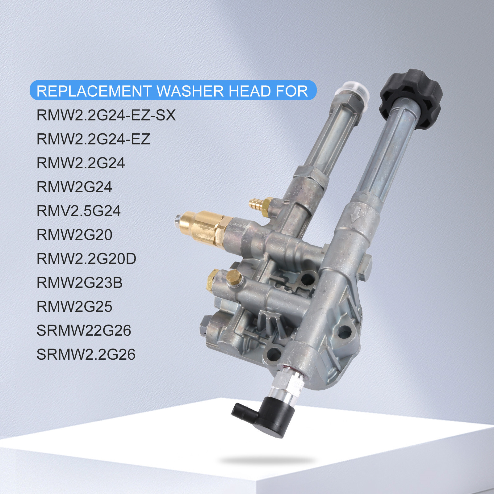 For Complete PUMP HEAD w UNLOADE AR42940 SRMW2.2G24 Pressure Washer