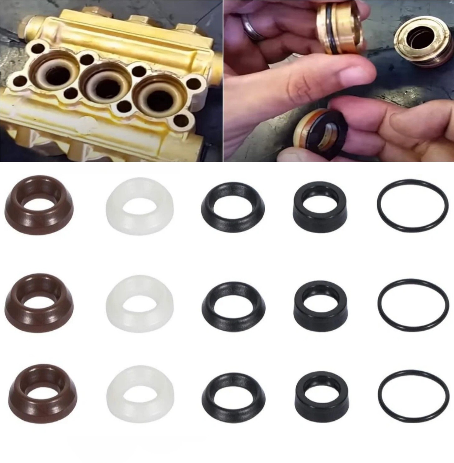 Comet ZWD Packing Kit Pressure Washer Pump Seal Repair Accessory Kit 5019006400