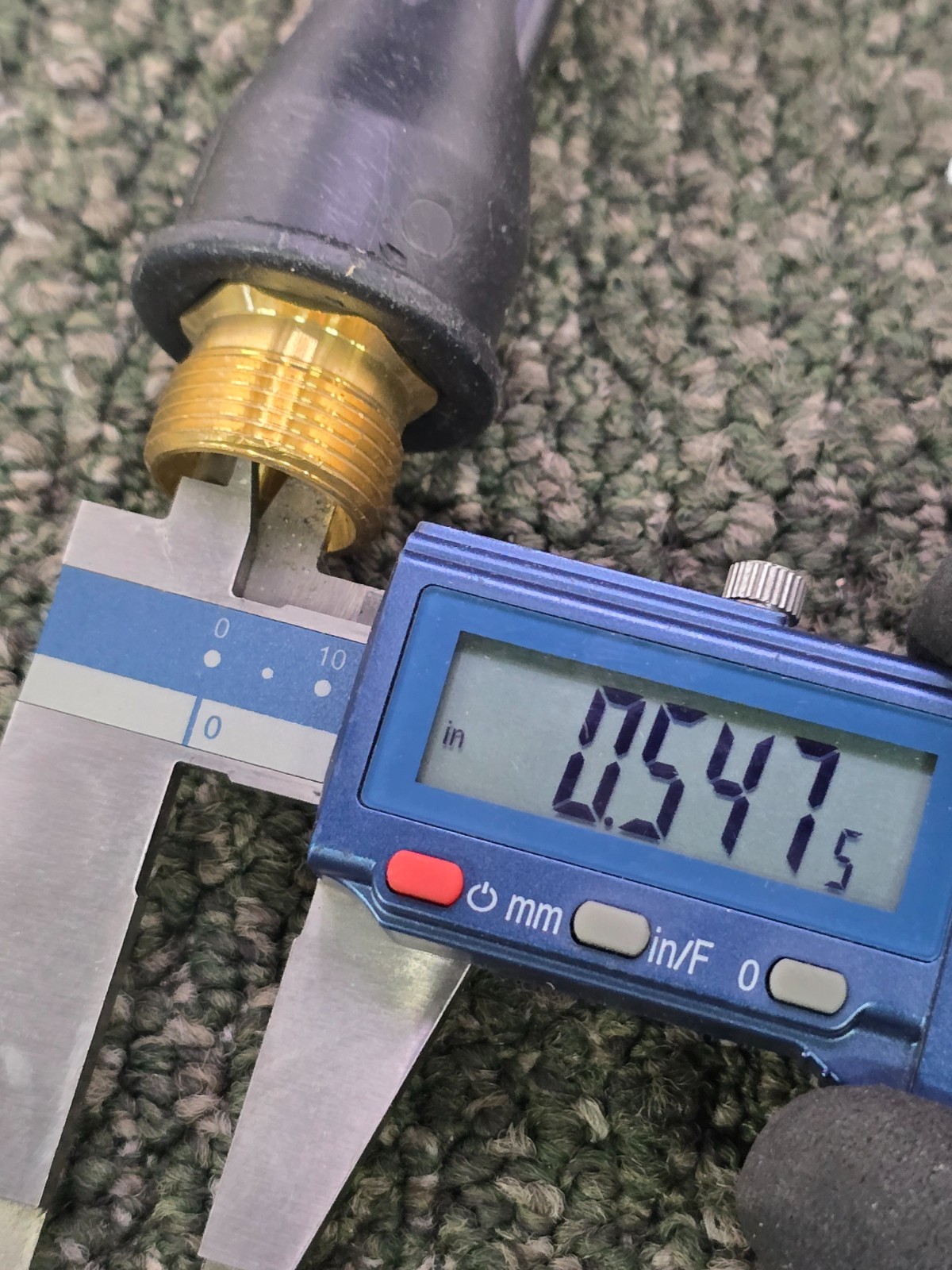 Heavy-Duty Variable Hi-Lo Spray Nozzle Lance 15MPa-2000 PSI, 60°C-140°F, 5.5 GPM