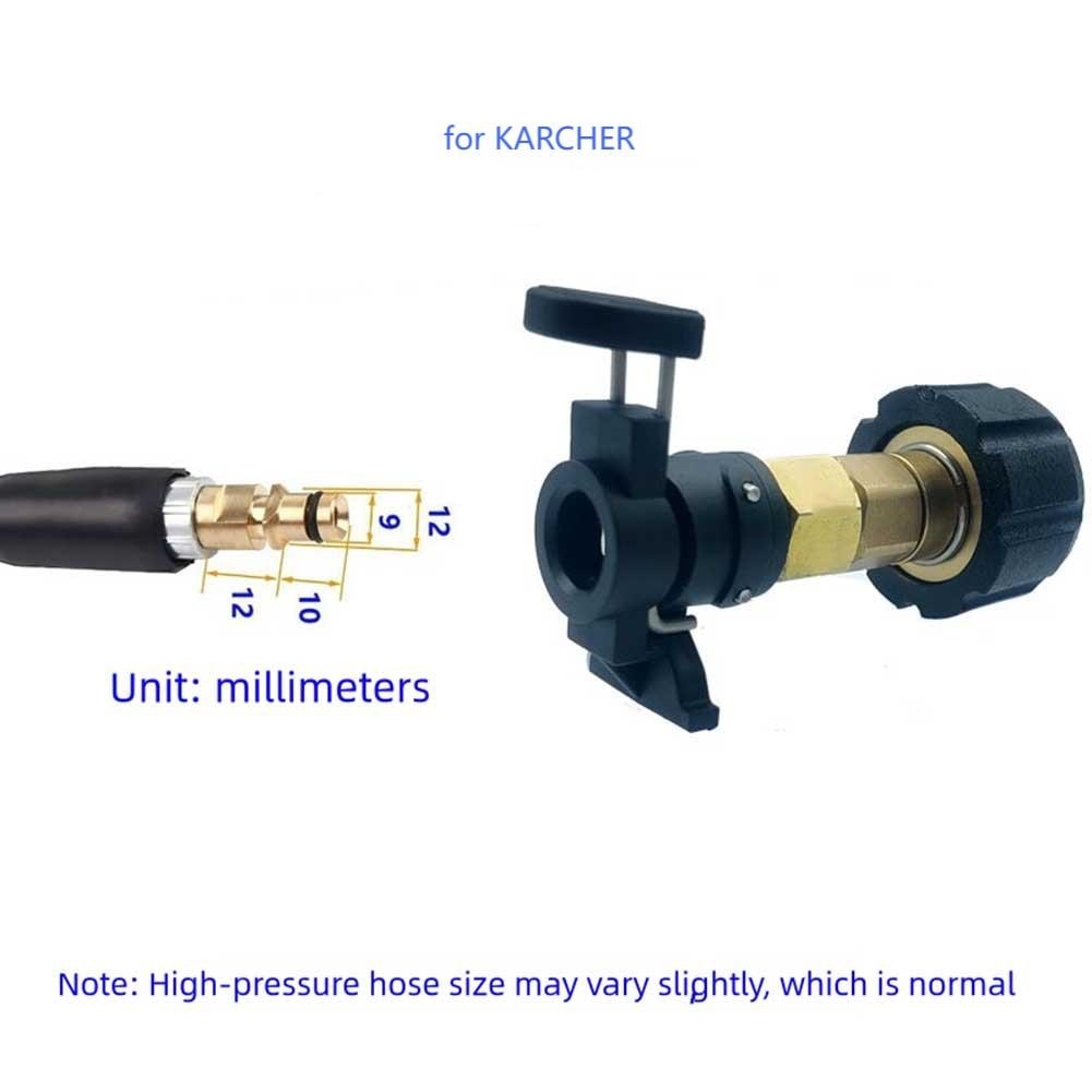 Pressure Washer Connector M22 Internal Thread High Pressure Cleaning Pipe