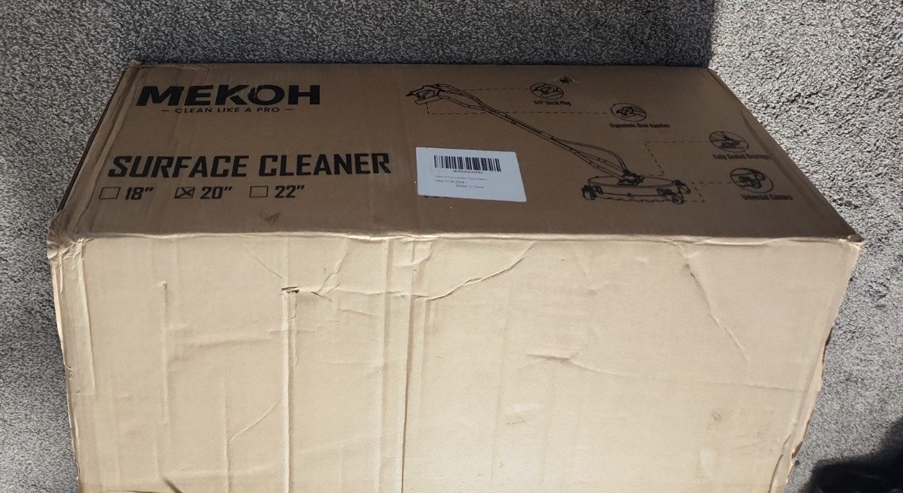 20″ Pressure Washer Surface Cleaner 4500 PSI Power Washer Attachment Open Box