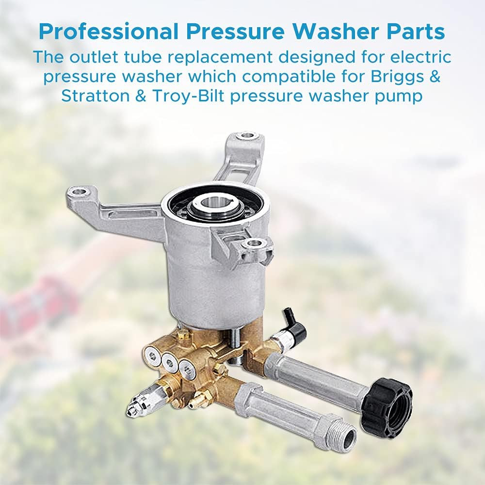 Outlet Tube 190589GS for Briggs Stratton Troy Bilt Pressure Washer Pump 201497GS