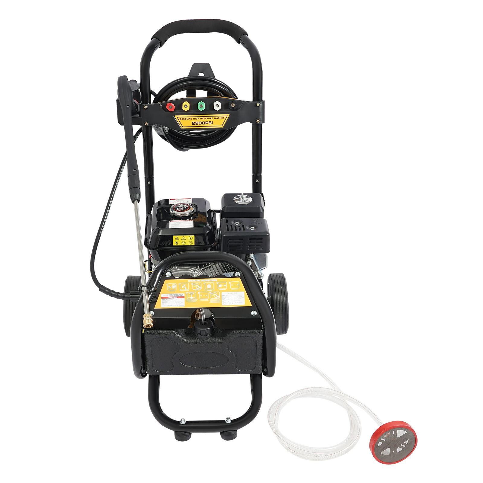 Gasoline High Pressure Washer Gasoline Washer with Hose Cleaner Tool 7HP 3400RPM