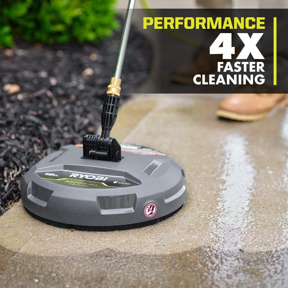 12 In. 3300 PSI Electric Pressure Washer Surface Cleaner