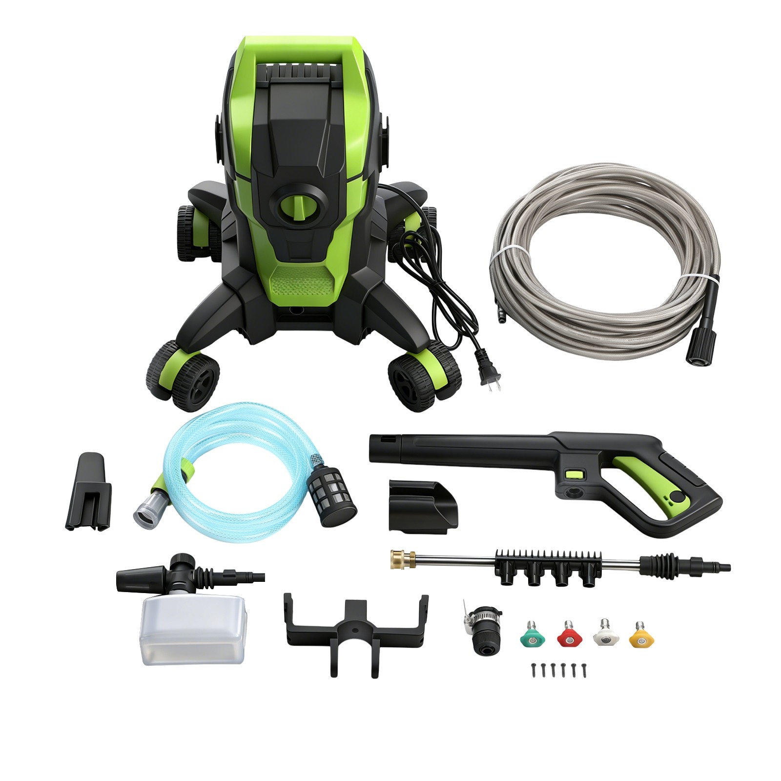 NEW Electric Pressure Washer 2500PSI Max 3.0 GPM Power Washer Cleaning Machine