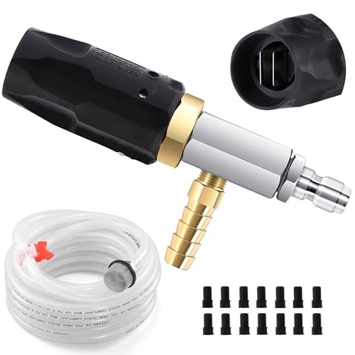 Long Range Nozzle FIXFANS 2-2.5 GPM 45FT Hose