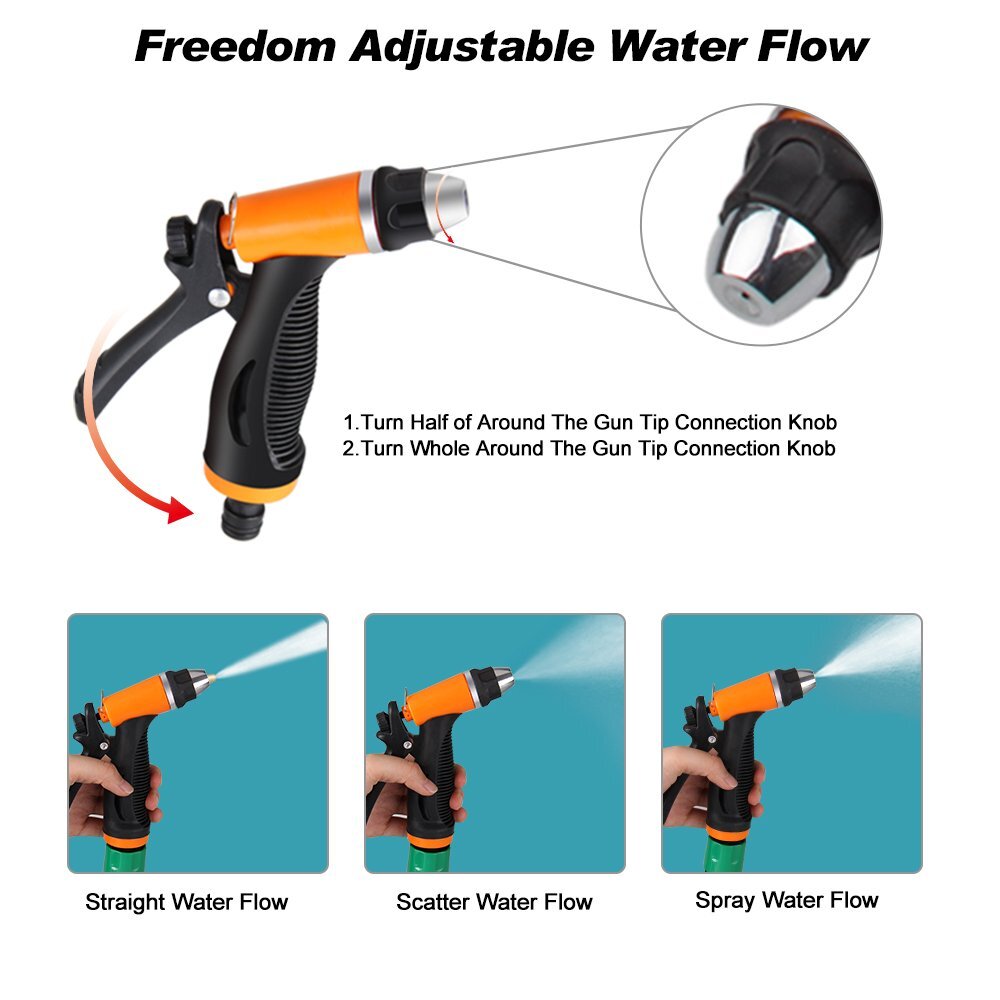 Portable 12V 160PSI High Pressure Car Wash Pump Kit Electric Washer Self Priming