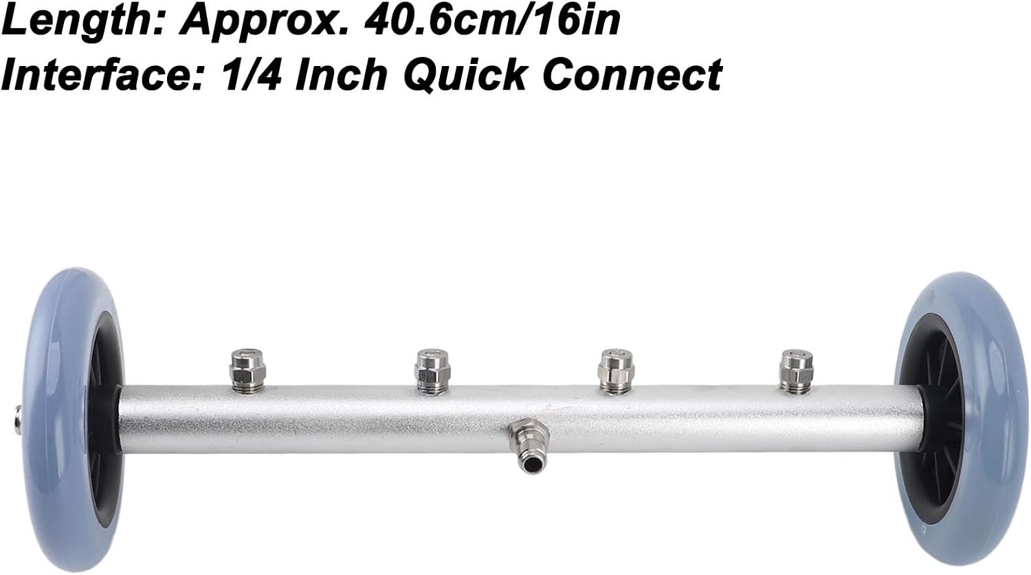 Undercarriage Cleaner 16 Inch 4000PSI High Pressure Under Car Wash Water Broom