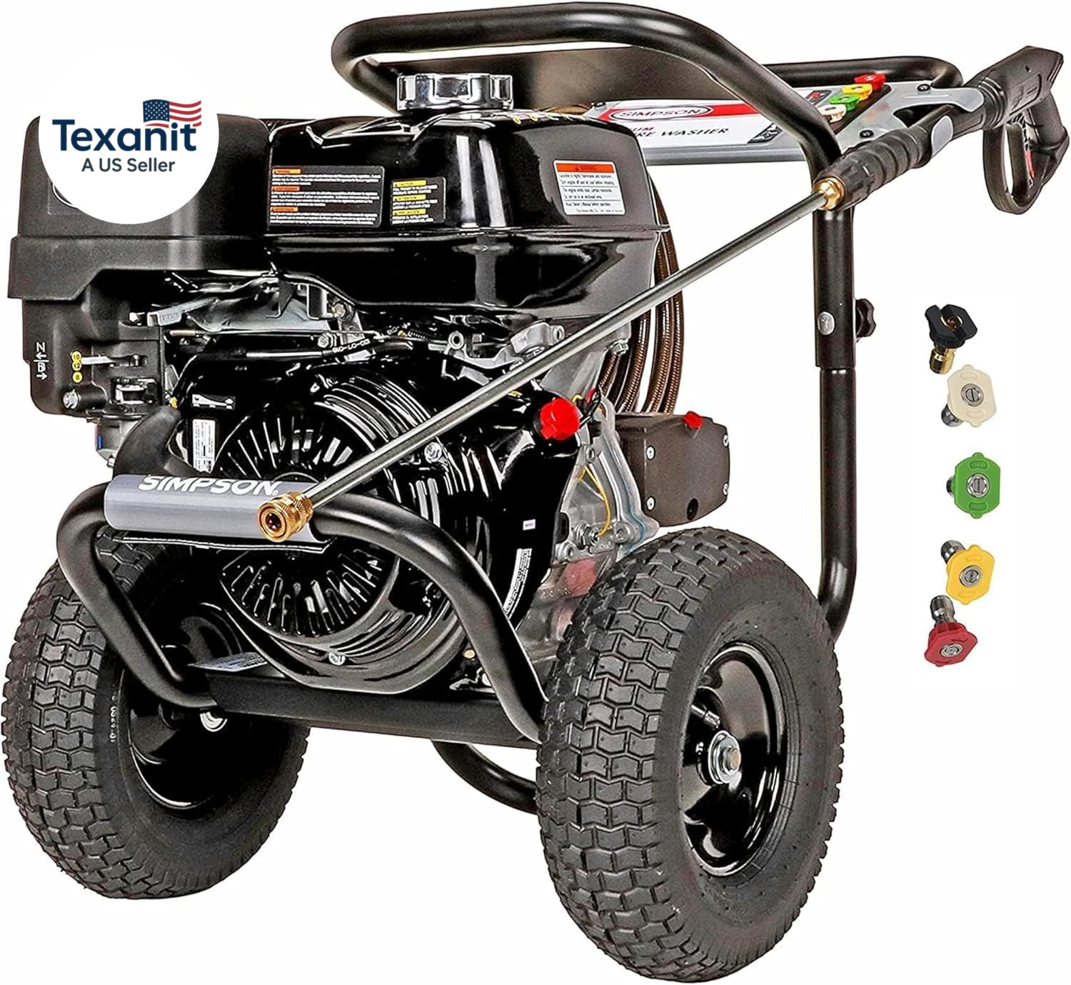 PS4240 Powershot Gas Pressure Washer Powered by Honda GX390, 4200 PSI at 4.0 GPM