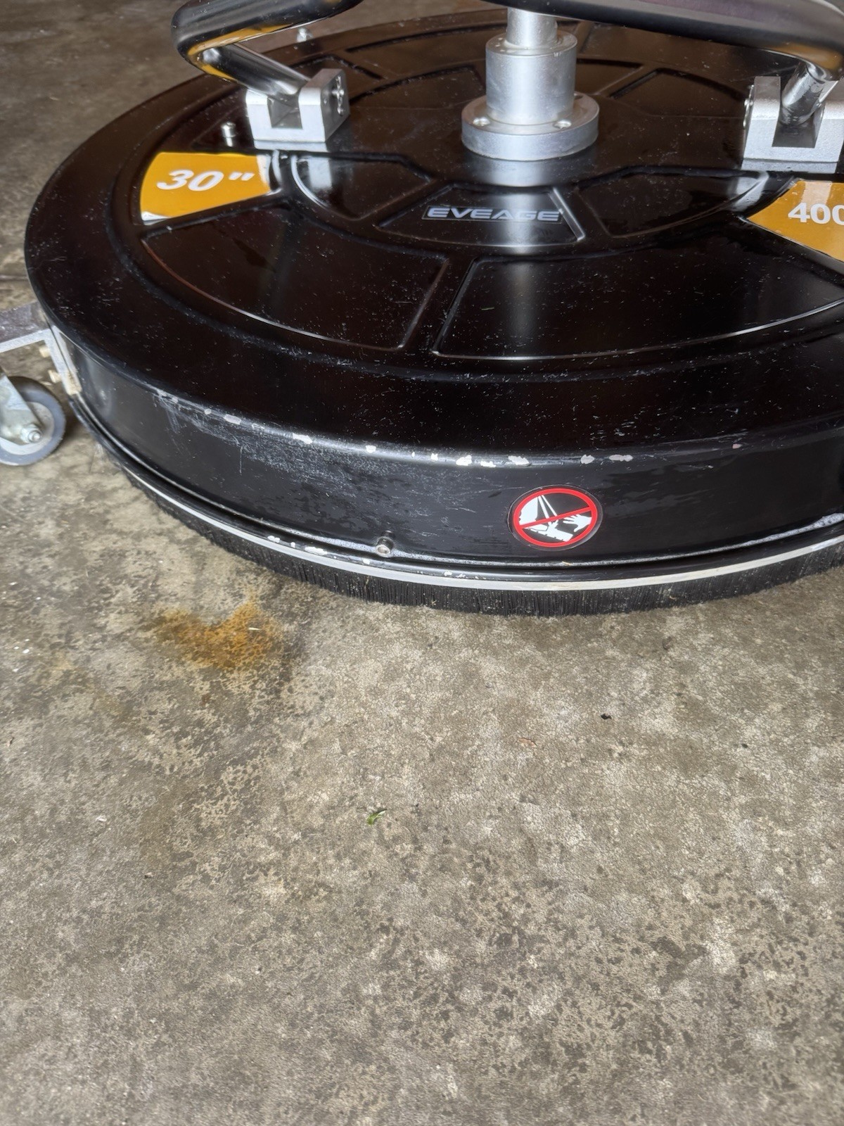 EVEAGE 30 Inch Surface Scrubber 8 To 12 GPM 4000 Psi