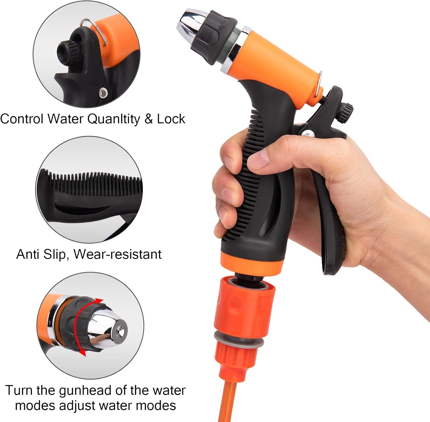 160PSI Washdown Wash Pump Kit Electric DIY Car Washer Cleaner Sprayer 12V Tool