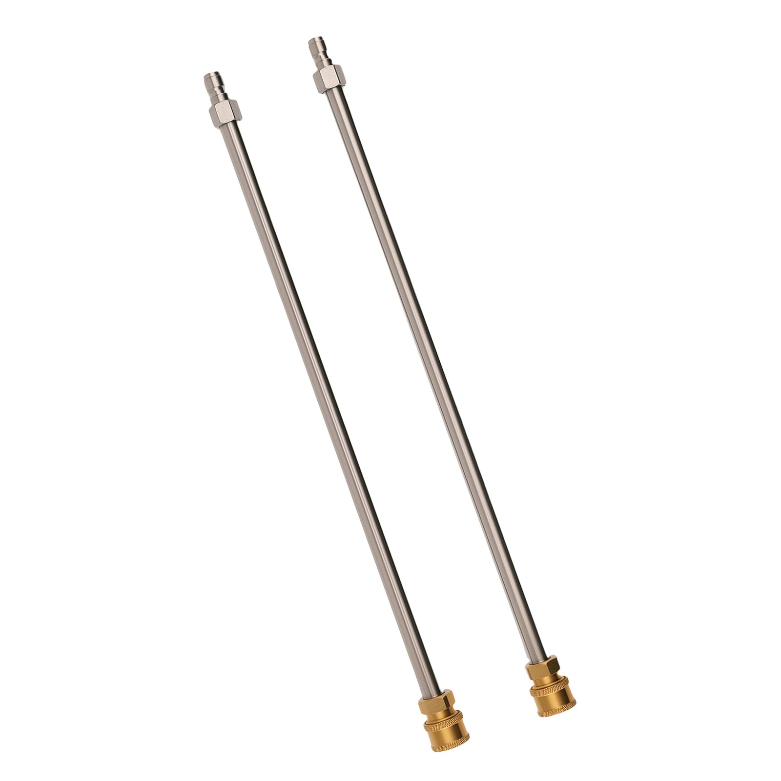 16 Inch Pressure Washer Spray Lance for Cleaning 4000PSI Stainless Steel 2PCS