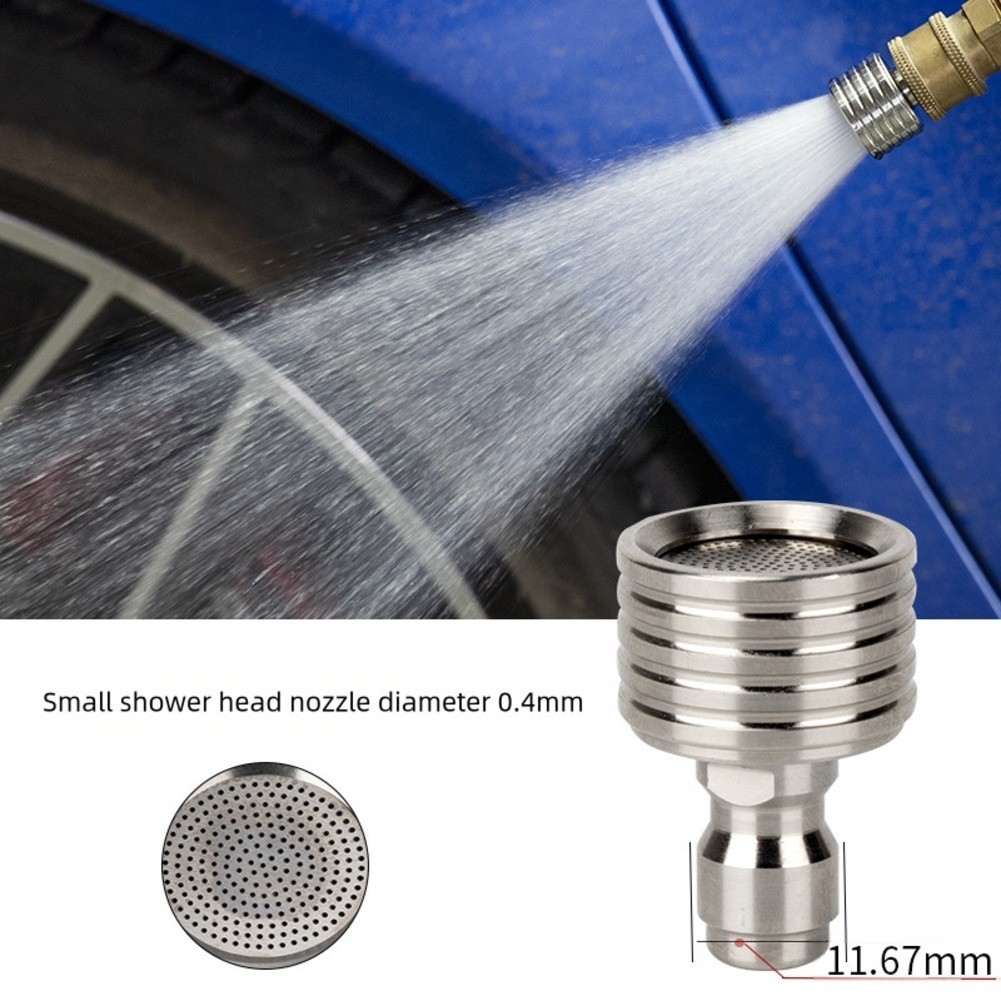 2 Pieces Pressure Washer Nozzle Tips with 14 Inch Quick Connect for Soft Wash
